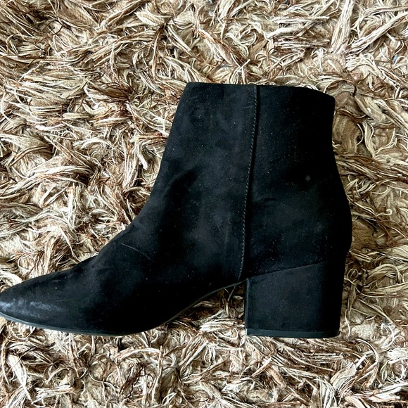 Chunky block heel ankle boots - Picture 1 of 5